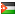 Jordânia flag