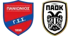 Panionios x PAOK