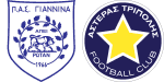 PAS Giannina x Asteras Tripolis