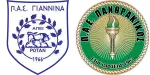PAS Giannina x Panthrakikos