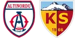 Altınordu x Kayserispor