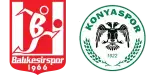 Balıkesirspor x Konyaspor