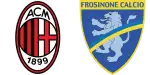 Milan x Frosinone