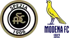 Spezia x Modena