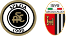 Spezia x Ascoli