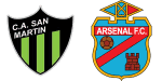 San Martín San Juan x Arsenal