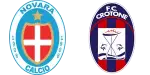 Novara x Crotone