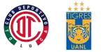 Deportivo Toluca x Tigres