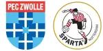 Zwolle x Sparta