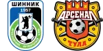 Shinnik Yaroslavl x Arsenal Tula