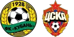 Kuban' Krasnodar x CSKA Moscovo