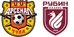 Arsenal Tula x Rubin Kazan