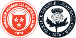 Hamilton Academical x Partick Thistle