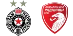 Partizan Belgrado x FK Radnicki 1923