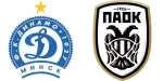 Dinamo Minsk x PAOK