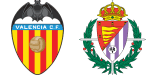 Valencia x Real Valladolid