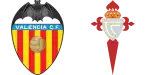 Valencia x Celta de Vigo