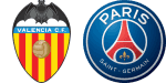 Valencia x Paris Saint-Germain