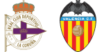 Deportivo La Coruña x Valencia