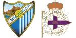 Málaga x Deportivo La Coruña