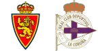 Real Zaragoza x Deportivo La Coruña