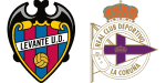 Levante x Deportivo La Coruña