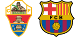 Elche x Barcelona