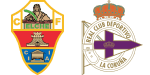 Elche x Deportivo La Coruña