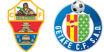 Elche x Getafe