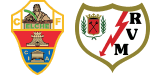 Elche x Rayo Vallecano