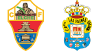 Elche x Las Palmas