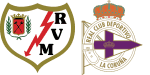 Rayo Vallecano x Deportivo La Coruña