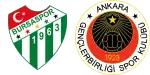 Bursaspor x Gençlerbirliği