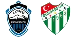 Erciyesspor x Bursaspor