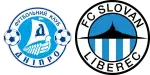 Dnipro Dnipropetrovsk x Slovan Liberec