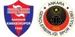 Karabükspor x Gençlerbirliği