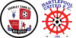 Crawley Town x Hartlepool United