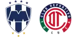 Monterrey x Deportivo Toluca