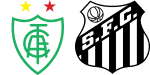 América-MG x Santos