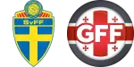 Suécia U21 x Geórgia Sub21