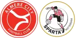 Almere City FC x Sparta de Roterdão