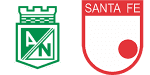 Atlético Nacional x Santa Fe