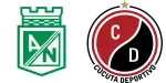 Nacional de Medellín x Cúcuta Deportivo