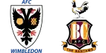 Wimbledom x Bradford