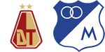 Deportes Tolima x Millonarios