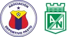Deportivo Pasto x Nacional de Medellín