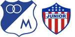 Millonarios x Junior Barranquilla