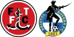 Fleetwood x Bristol Rovers