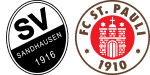 Sandhausen x St. Pauli