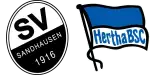 Sandhausen x Hertha Berlim SC